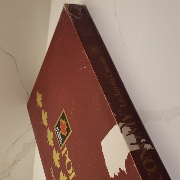 GOLDEN Poleconomic The Game of Canada in French and English 23" x 14.5 - Picture 12 of 13